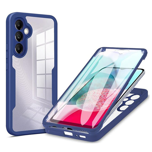 Hoes voor Samsung Galaxy A14 A145 / A14 5G A146, Techsuit, ColorVerse 360, Blauw