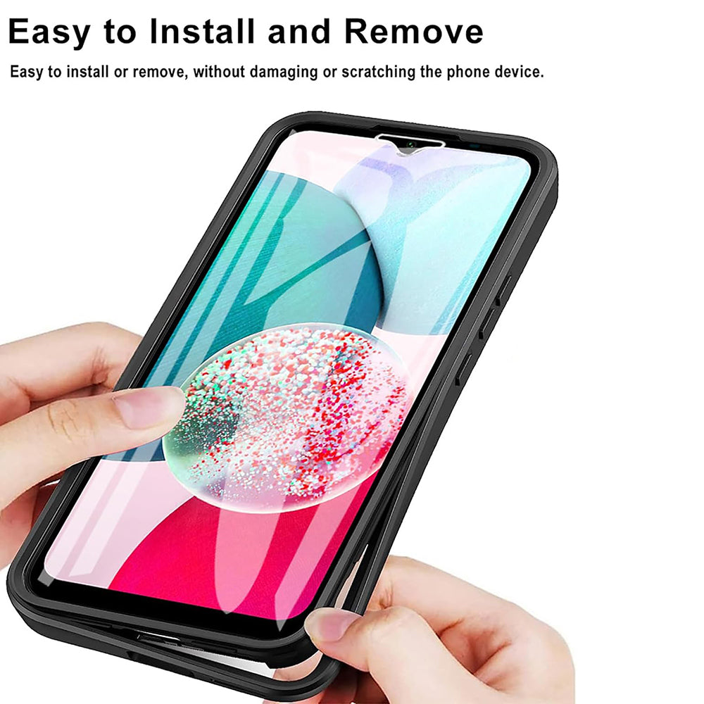 Hoes voor Samsung Galaxy A14 A145 / A14 5G A146, Techsuit, ColorVerse 360, Paars