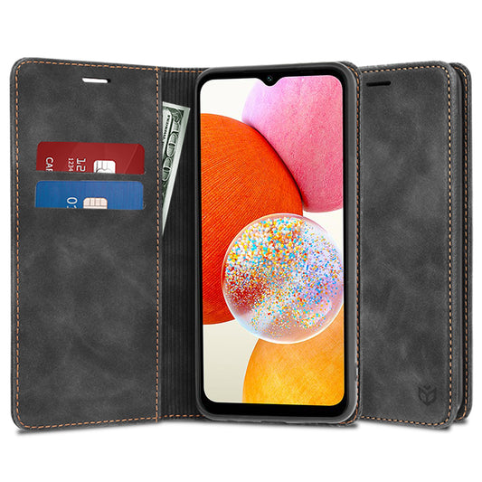Hoes voor Samsung Galaxy A14 A145 / A14 5G A146, Techsuit, Confy, Zwart