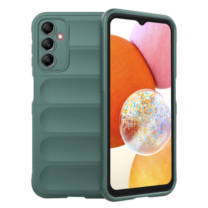 Hoesje voor Samsung Galaxy A14 A145 / A14 5G A146, Techsuit, Magic Shield, Groen