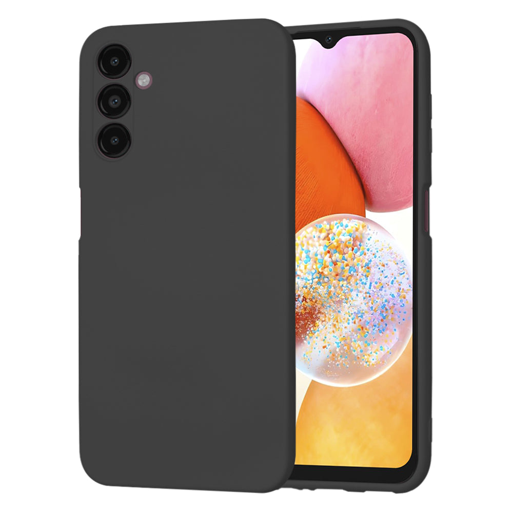 Hoes voor Samsung Galaxy A14 A145 / A14 5G A146, Techsuit, SoftFlex, Zwart