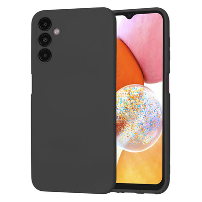 Hoes voor Samsung Galaxy A14 A145 / A14 5G A146, Techsuit, SoftFlex, Zwart