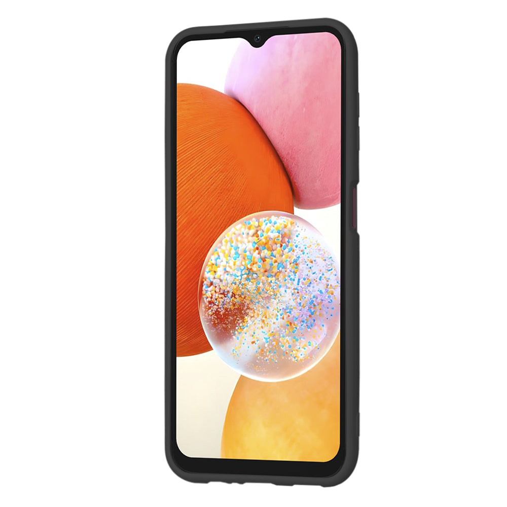 Hoes voor Samsung Galaxy A14 A145 / A14 5G A146, Techsuit, SoftFlex, Zwart