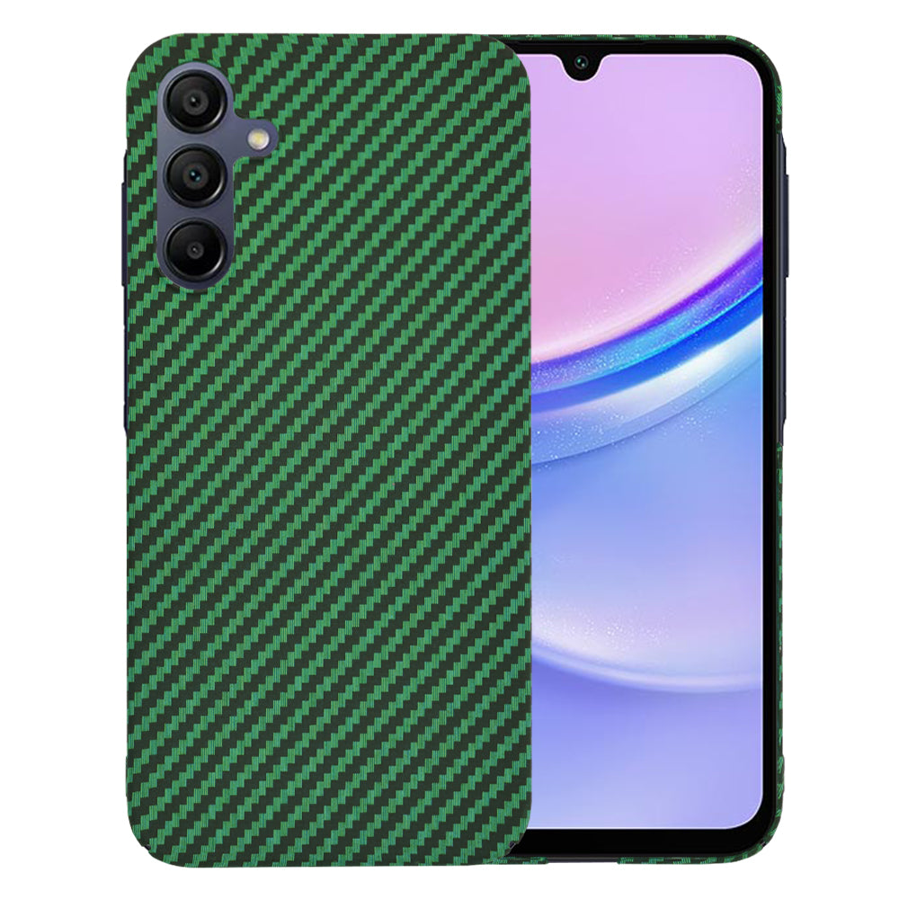 Hoes voor Samsung Galaxy A15 5G A156 / A15 A155, Techsuit, Carbonite FiberShell, Groen