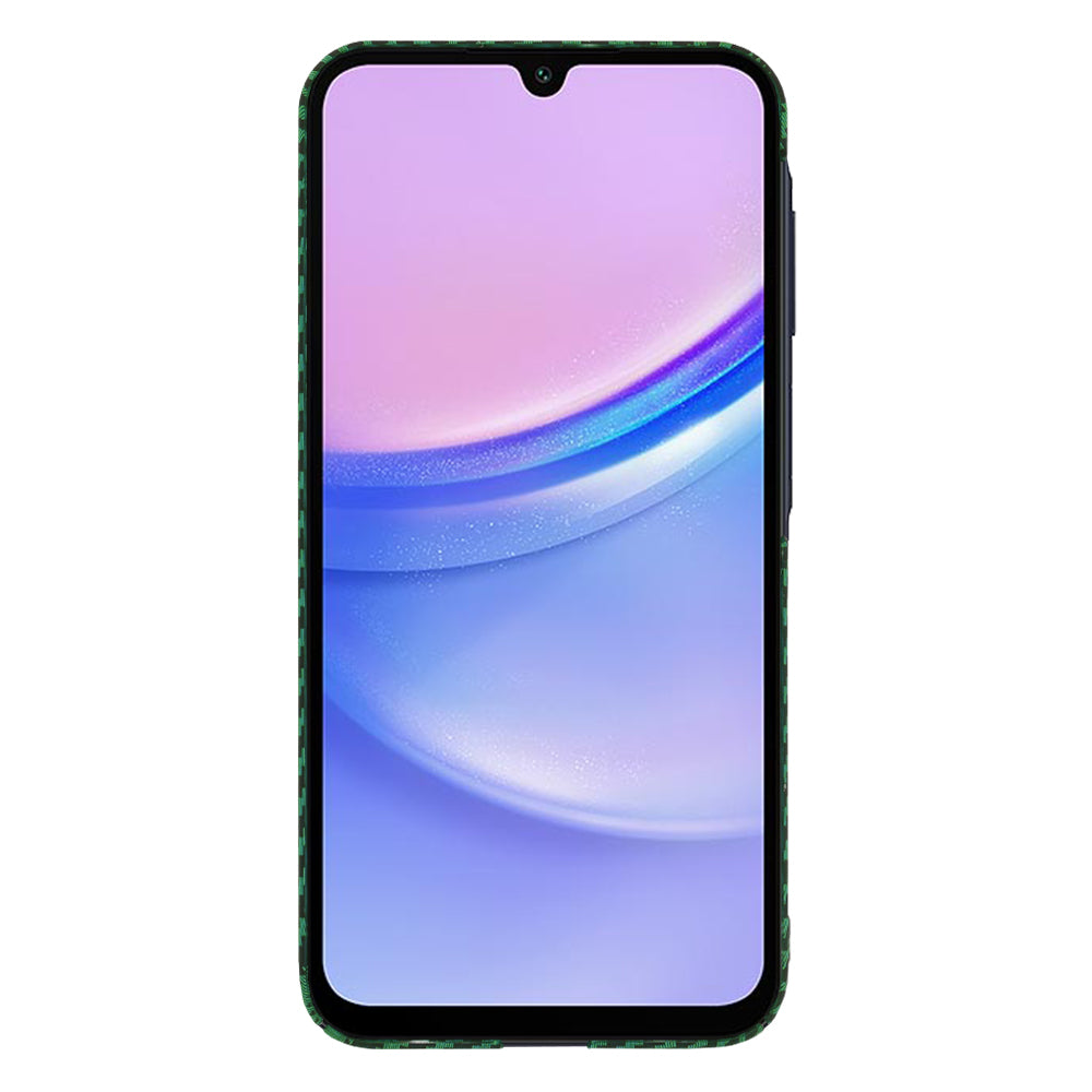 Hoes voor Samsung Galaxy A15 5G A156 / A15 A155, Techsuit, Carbonite FiberShell, Groen
