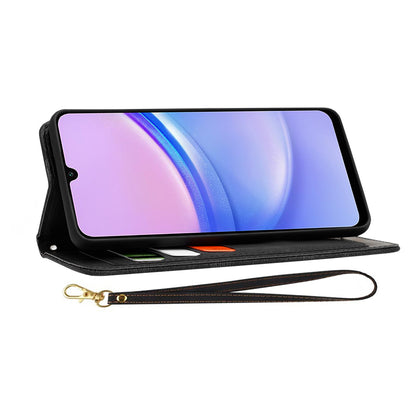 Hoes voor Samsung Galaxy A15 5G A156 / A15 A155, Techsuit, FlipCraft, Zwart