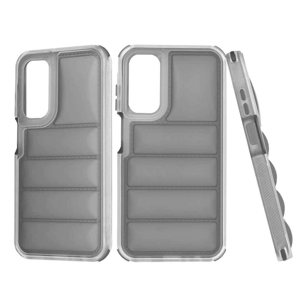 Hoes voor Samsung Galaxy A15 5G A156 / A15 A155, Techsuit, Wave Shield, Zwart