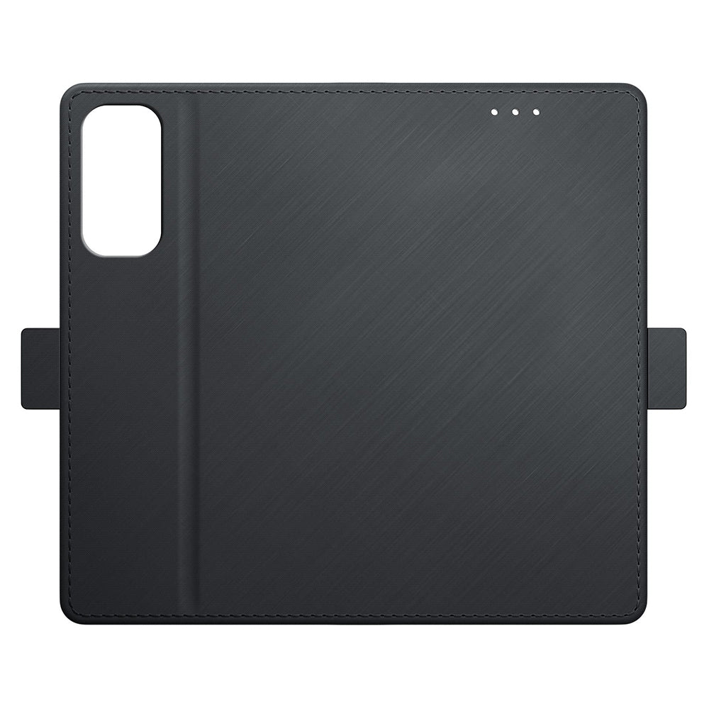 Hoes voor Samsung Galaxy A16 5G A166 / A16 4G A165, 3MK, Portemonnee, Zwart