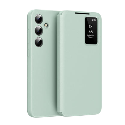 Hoes voor Samsung Galaxy A16 5G A166 / A16 4G A165, Techsuit, SmartView, Groen