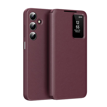 Hoes voor Samsung Galaxy A17 4G / A17 5G / A26 A266, Techsuit, SmartView, Rood