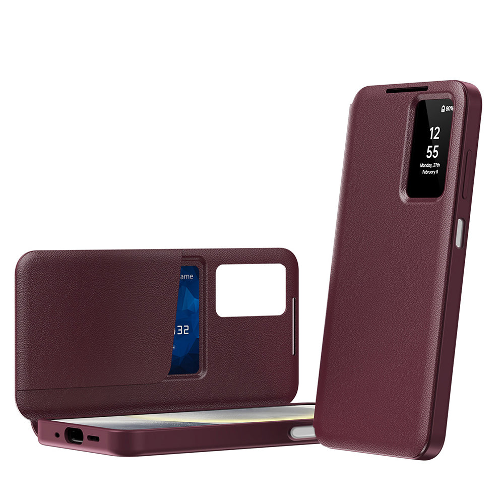 Hoes voor Samsung Galaxy A17 4G / A17 5G / A26 A266, Techsuit, SmartView, Rood