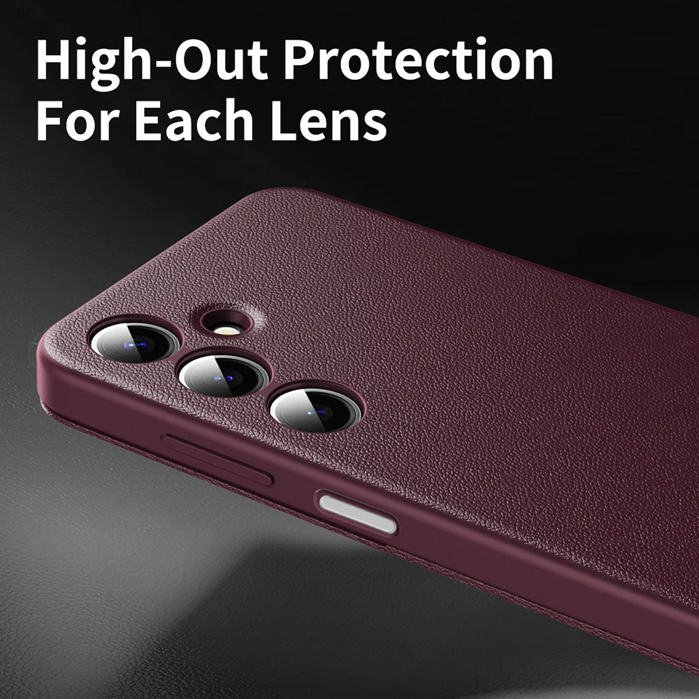 Hoes voor Samsung Galaxy A17 4G / A17 5G / A26 A266, Techsuit, SmartView, Rood