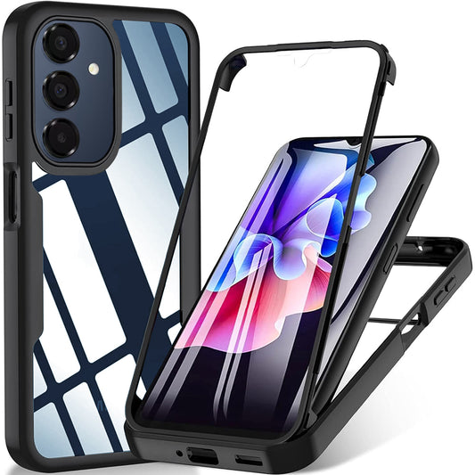 Hoes voor Samsung Galaxy A17 5G / A16 5G A166 / A16 4G A165, Techsuit, ColorVerse 360, Zwart