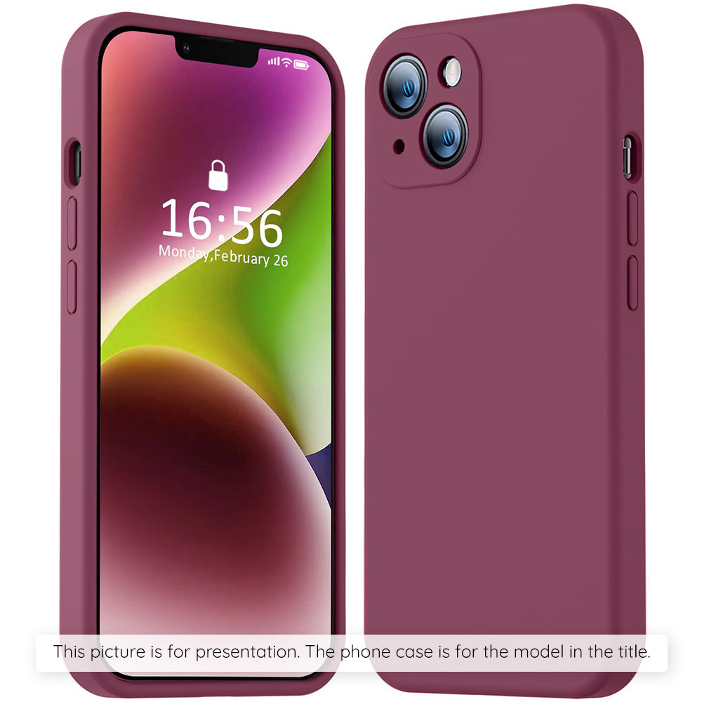 Hoes voor Samsung Galaxy A17 5G A176, Techsuit, SoftFlex, Wijnrood