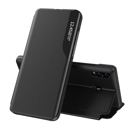Hoes voor Samsung Galaxy A20e A202, Techsuit, eFold, Zwart