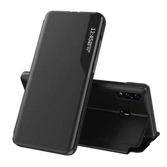 Hoes voor Samsung Galaxy A20e A202, Techsuit, eFold, Zwart