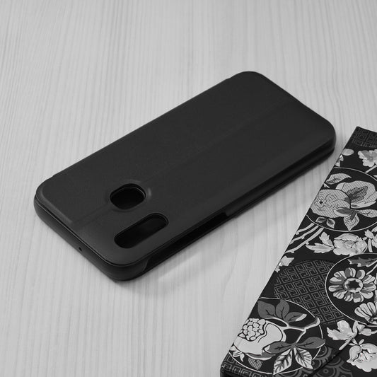 Hoes voor Samsung Galaxy A20e A202, Techsuit, eFold, Zwart