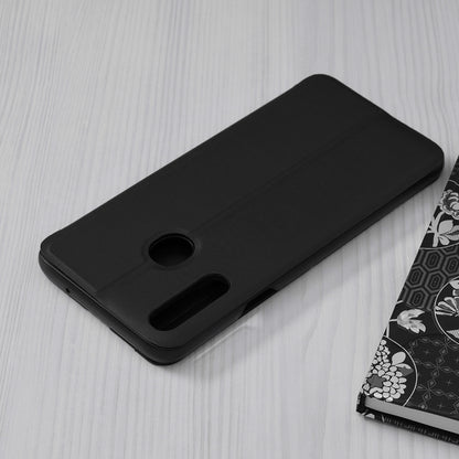 Hoes voor Samsung Galaxy A20s A207, Techsuit, eFold, Zwart