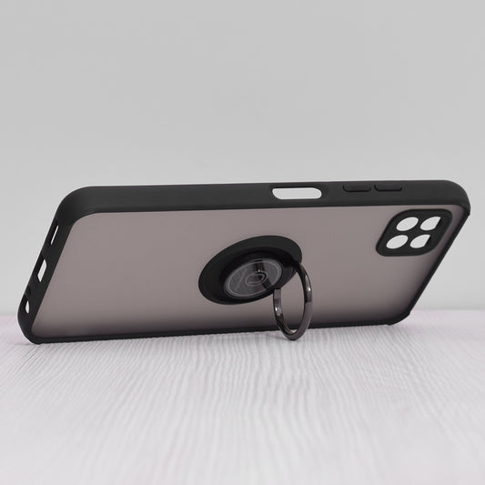 Hoesje voor Samsung Galaxy A22 5G A226, Techsuit, Glinth, Zwart