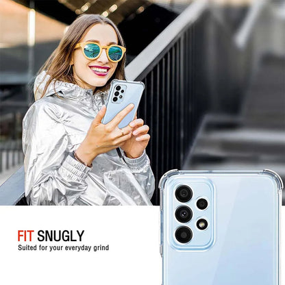 Hoesje voor Samsung Galaxy A23 5G A236 / A23 A235, Techsuit, Schokbestendig Helder, Transparant