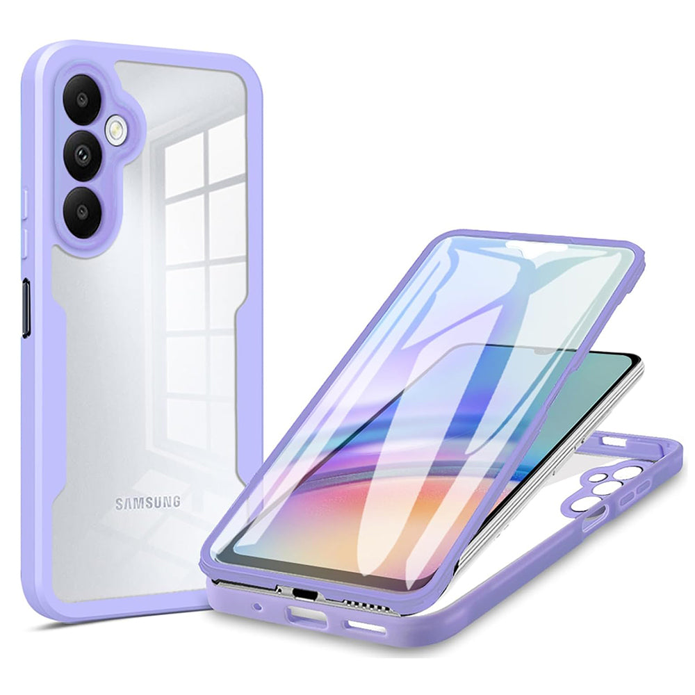 Hoes voor Samsung Galaxy A25 A256, Techsuit, ColorVerse 360, Paars