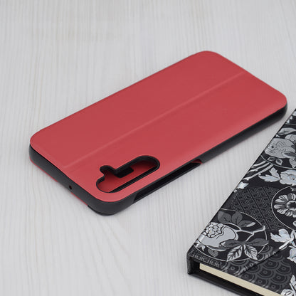 Hoes voor Samsung Galaxy A25 A256, Techsuit, eFold, Rood