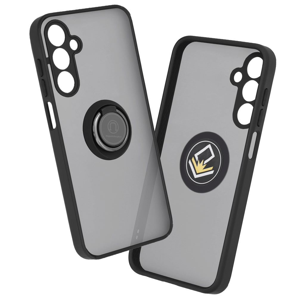 Hoes voor Samsung Galaxy A25 A256, Techsuit, Glinth, Zwart