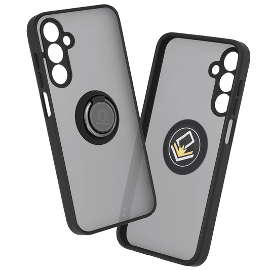 Hoes voor Samsung Galaxy A25 A256, Techsuit, Glinth, Zwart