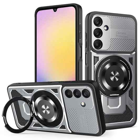 Hoes voor Samsung Galaxy A25 A256, Techsuit, RuggedCam, Grijs