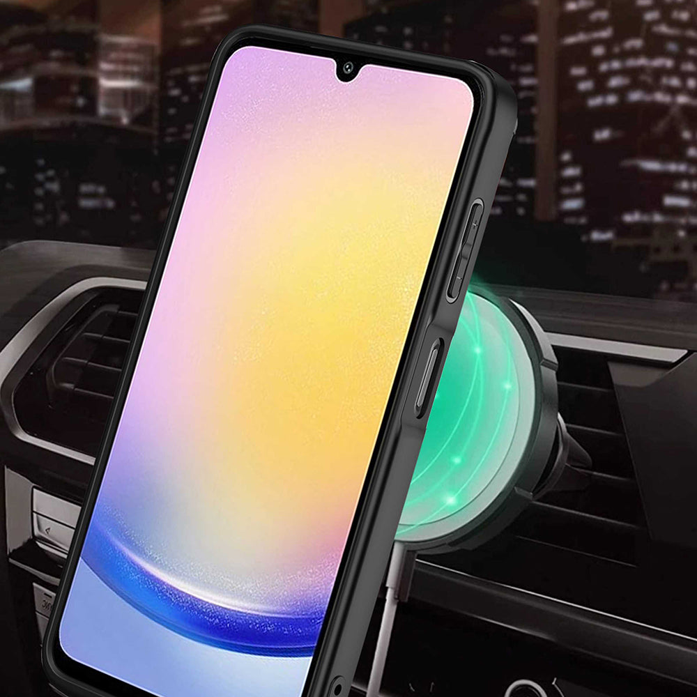 Hoes voor Samsung Galaxy A25 A256, Techsuit, RuggedCam, Grijs