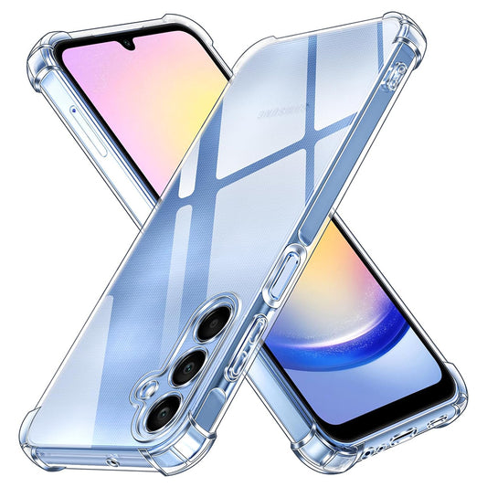 Hoesje voor Samsung Galaxy A25 A256, Techsuit, Schokbestendig Helder, Transparant