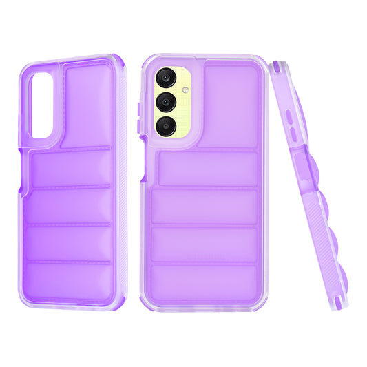 Hoes voor Samsung Galaxy A25 A256, Techsuit, Wave Shield, Paars