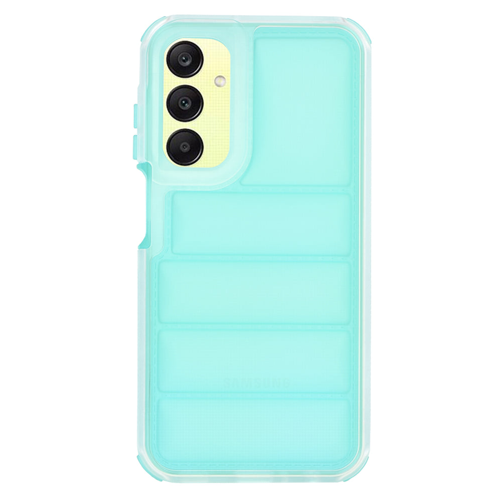 Case for Samsung Galaxy A25 A256, Techsuit, Wave Shield, Turquoise
