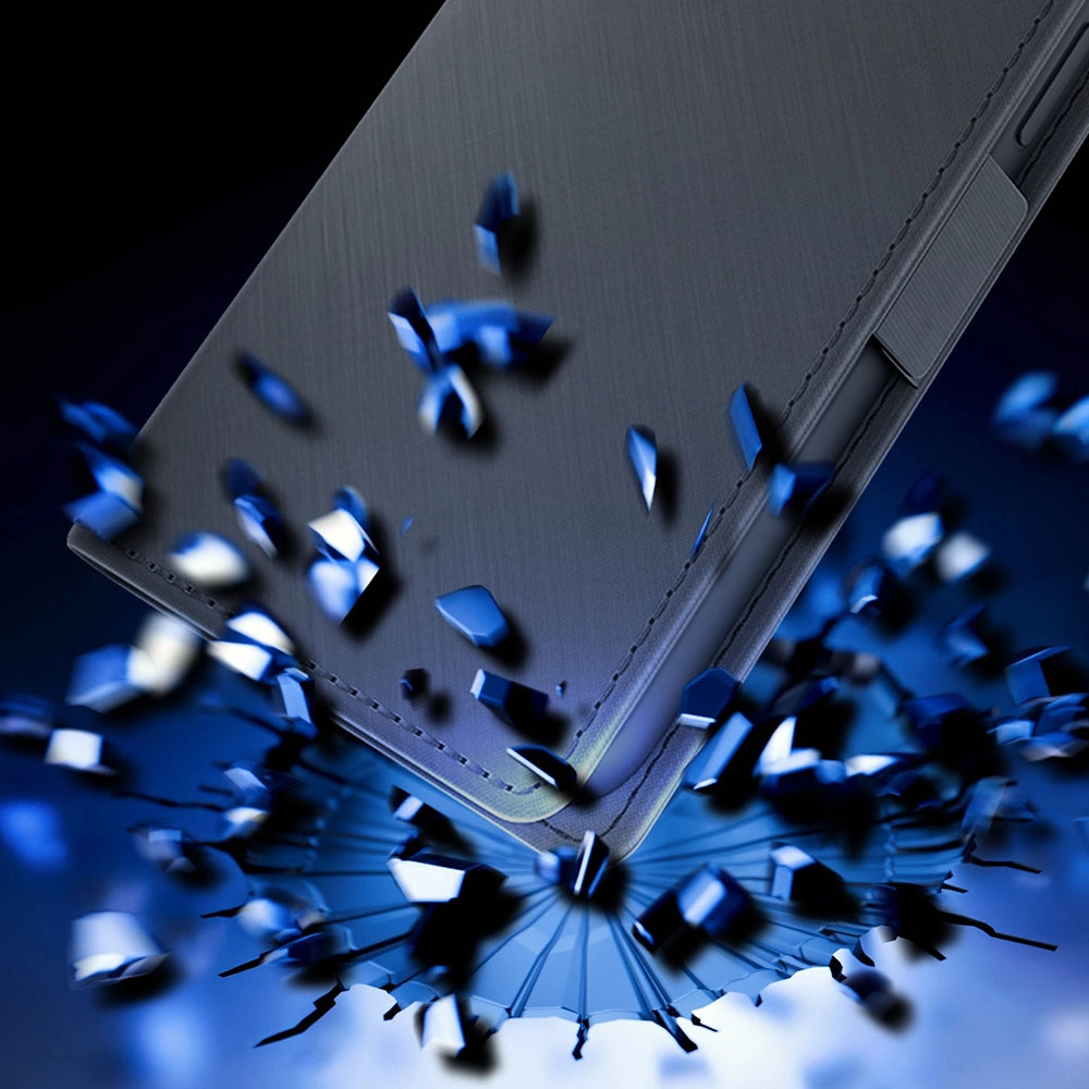 Hoes voor Samsung Galaxy A26 A266, 3MK, Portemonnee, Zwart