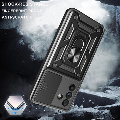 Hoes voor Samsung Galaxy A26 A266, Techsuit, CamShield, Zwart