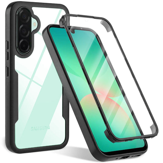 Hoes voor Samsung Galaxy A26 A266, Techsuit, ColorVerse 360, Zwart
