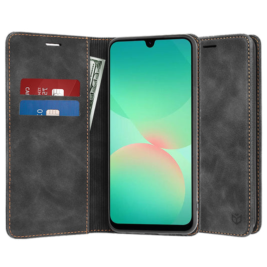 Hoes voor Samsung Galaxy A26 A266, Techsuit, Confy, Zwart