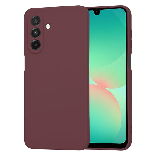 Hoes voor Samsung Galaxy A26 A266, Techsuit, SoftFlex, Wijnrood