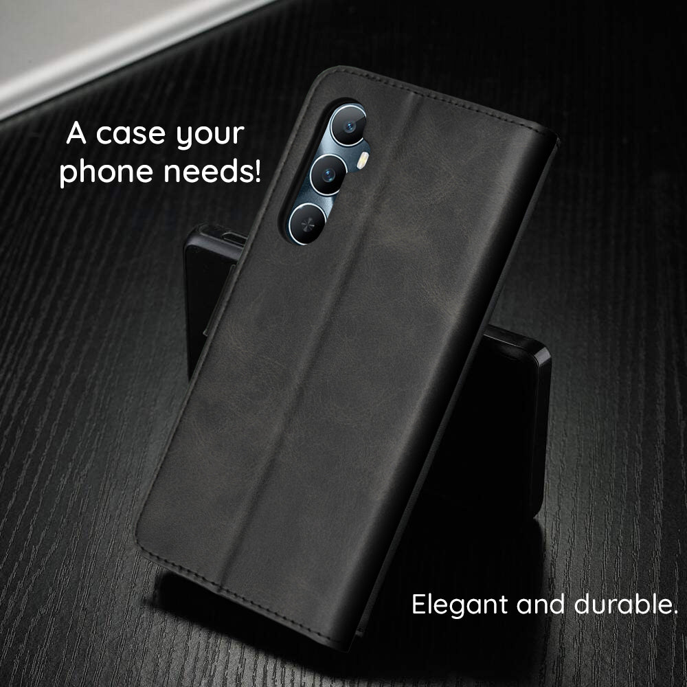 Hoes voor Samsung Galaxy A27 5G, Techsuit, Diary Book, Zwart