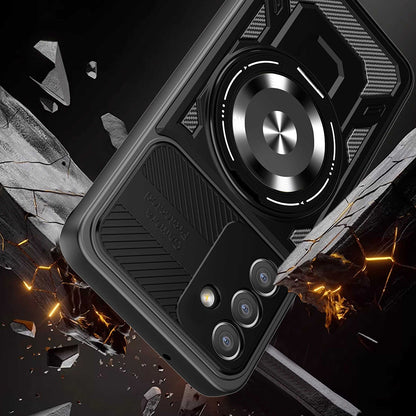 Hoes voor Samsung Galaxy A27 5G, Techsuit, RuggedCam, Grijs
