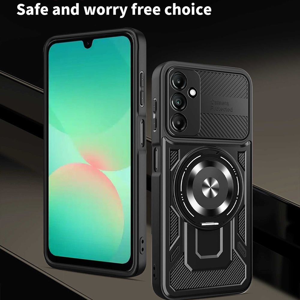 Hoes voor Samsung Galaxy A27 5G, Techsuit, RuggedCam, Grijs