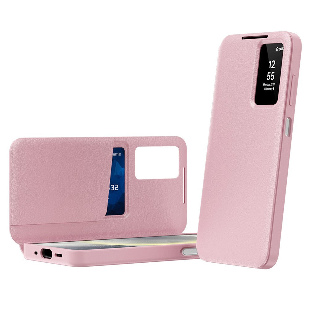 Hoes voor Samsung Galaxy A27 5G, Techsuit, SmartView, Roze