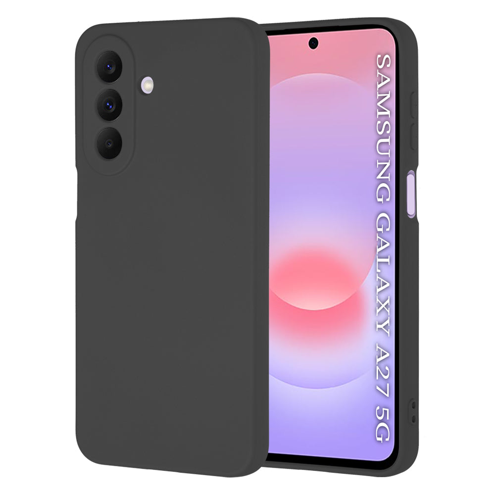 Hoes voor Samsung Galaxy A27 5G, Techsuit, SoftFlex, Zwart