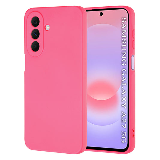 Hoesje voor Samsung Galaxy A27 5G, Techsuit, SoftFlex, Donkerroze