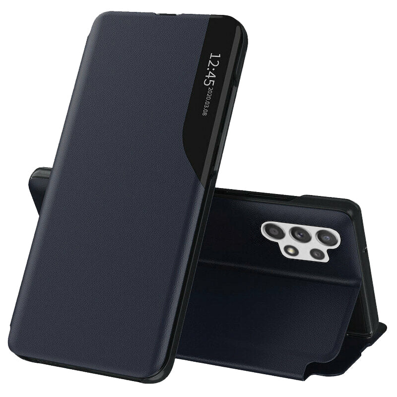 Case for Samsung Galaxy A32 A325, Techsuit, eFold, Dark Blue