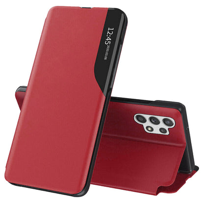 Hoes voor Samsung Galaxy A32 A325, Techsuit, eFold, Rood