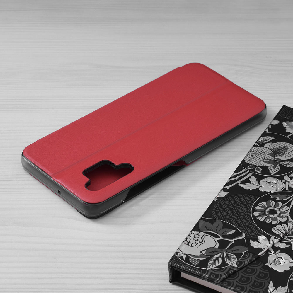 Hoes voor Samsung Galaxy A32 A325, Techsuit, eFold, Rood