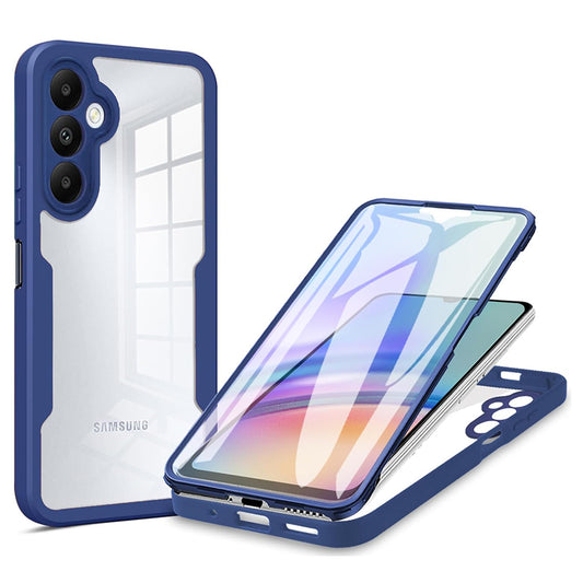 Hoes voor Samsung Galaxy A34 A346, Techsuit, ColorVerse 360, Blauw