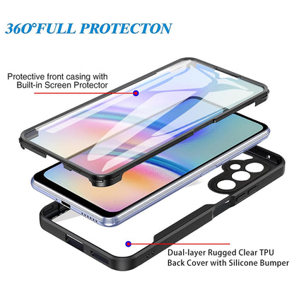 Case for Samsung Galaxy A34 A346, Techsuit, ColorVerse 360, Black