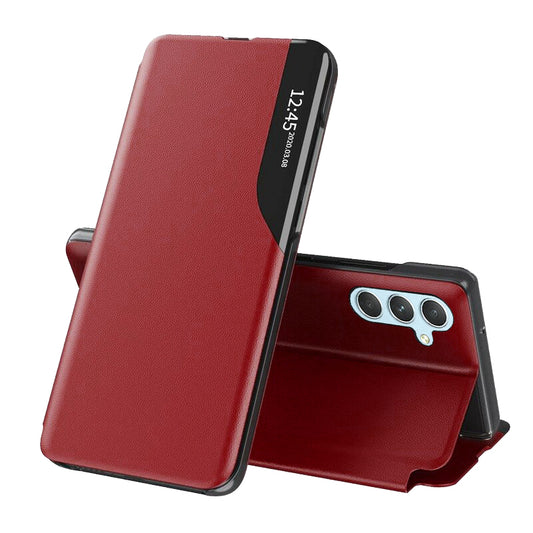 Hoes voor Samsung Galaxy A34 A346, Techsuit, eFold, Rood